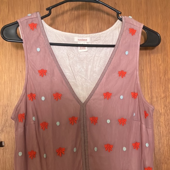 Sundance dress size 4, pink with pattern - Picture 2 of 4